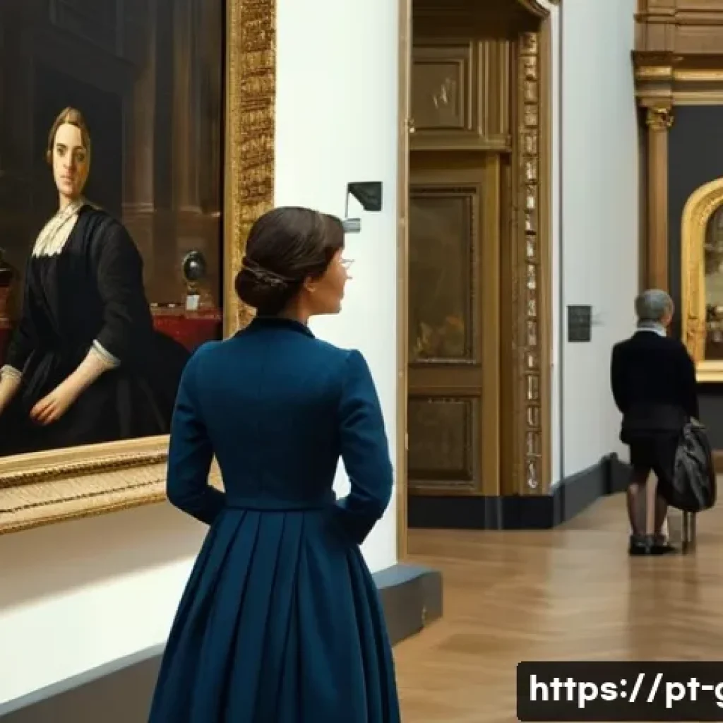 독일 박물관 추천 - **Prompt 1: Grandeur of Classic Art in Munich**
"A sophisticated woman in her late 30s, dressed ...